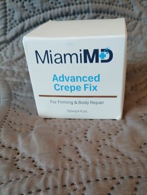Miami MD Advanced Crepe Fix 120ml/4oz (Sealed) Anti-aging Beauty Youthful